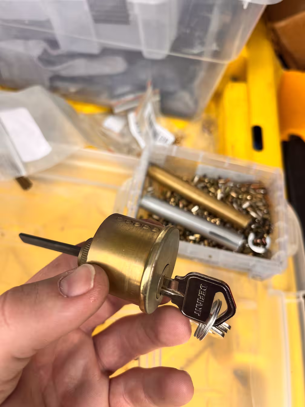 Rekey Lock